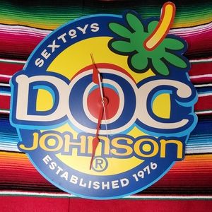 Doc Johnson Novelty S*x Toys Clock